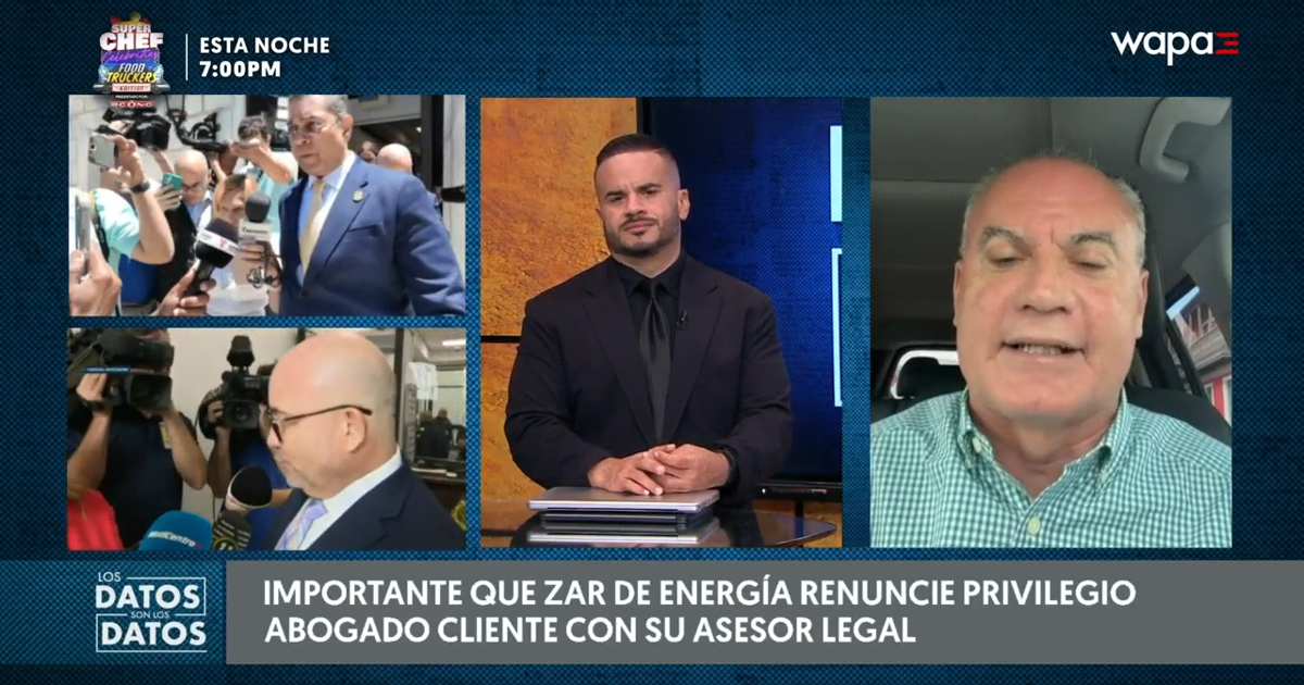 Cuestionan si abogado del zar de Energía puede renunciar al privilegio abogado-cliente