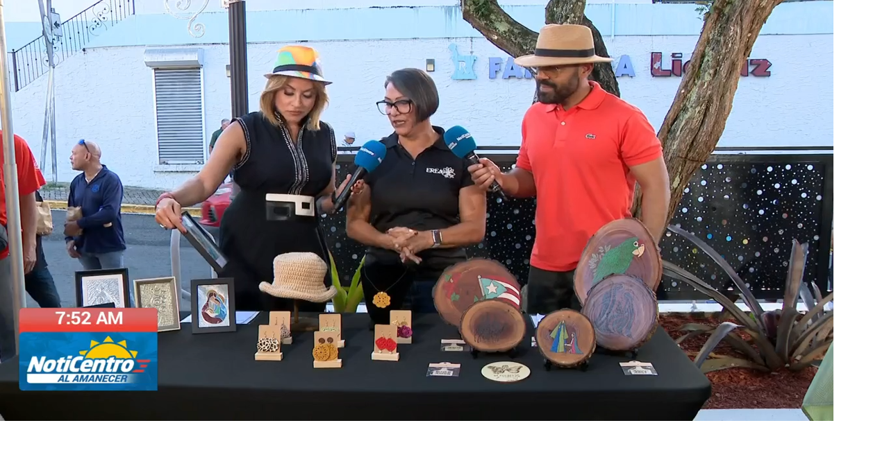 Morovis celebra su cultura y tradiciones con feria de artesanos en la Plaza del Quinto Centenario