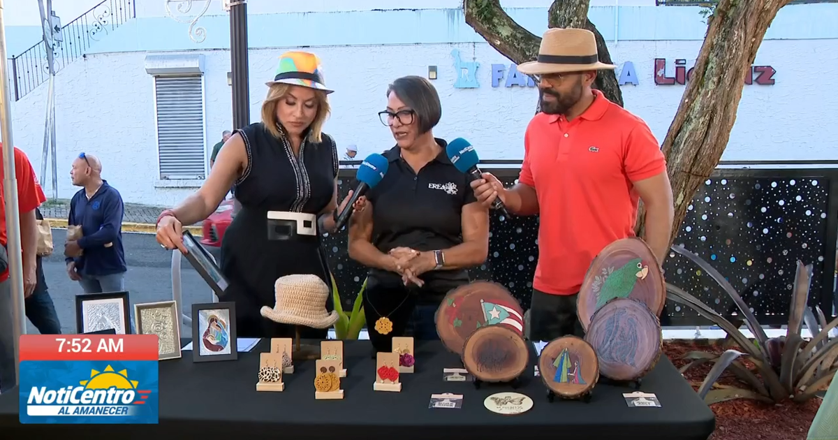 Morovis celebra su cultura y tradiciones con feria de artesanos en la Plaza del Quinto Centenario