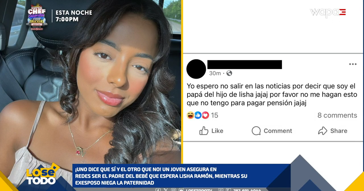 Imagen de la cobertura de: Lisha Ramón Mejías está embarazada y surge una disputa pública sobre la paternidad