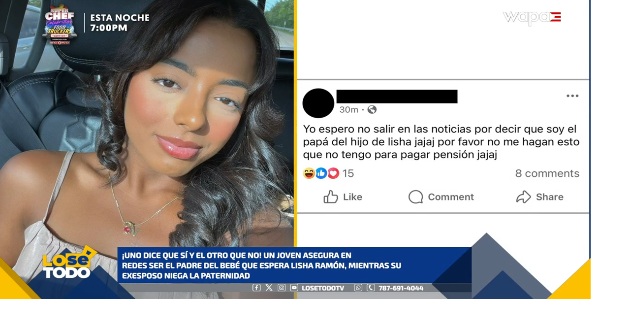Imagen de la cobertura de: Lisha Ramón Mejías está embarazada y surge una disputa pública sobre la paternidad
