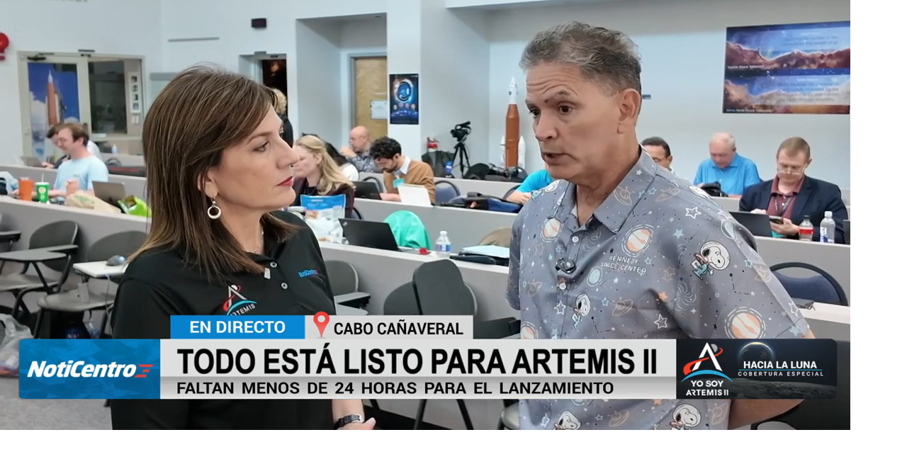 Todo listo para el lanzamiento de Artemis II en menos de 24 horas
