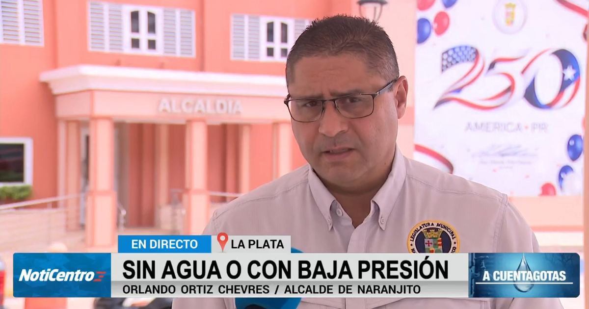 Avería en represa La Plata afecta agua a 30,000 abonados; esperan restablecer servicio esta noche