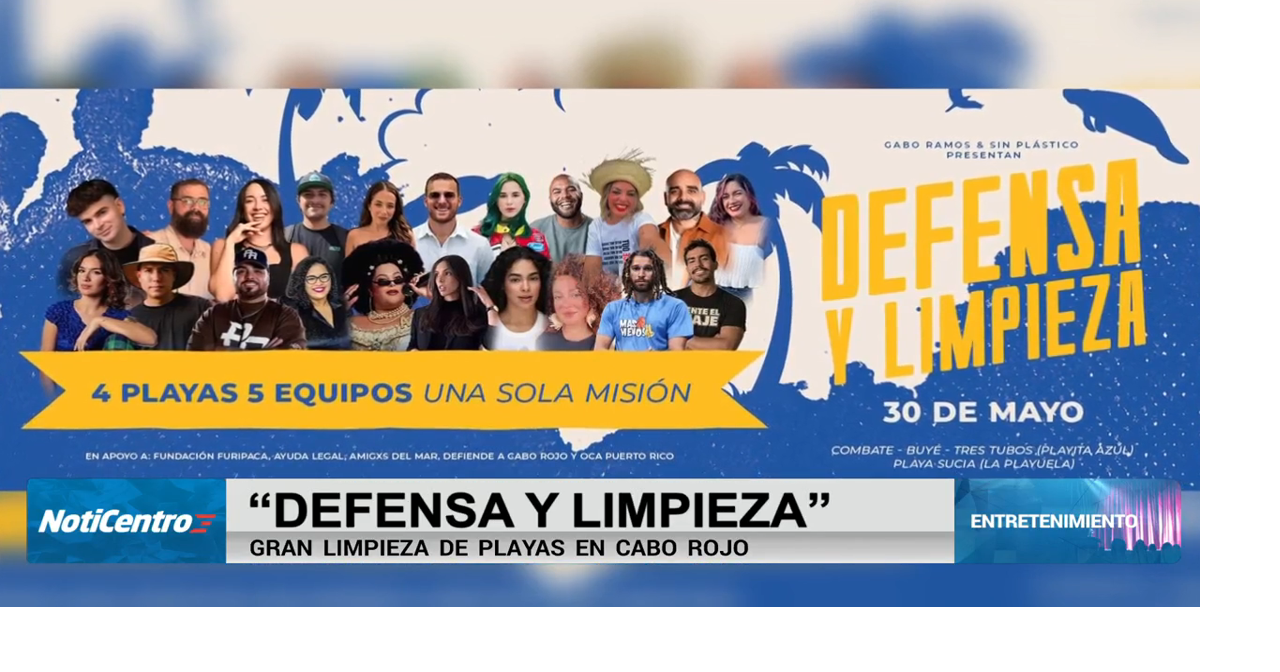“Defensa y limpieza”: Realizarán limpieza de playas en Cabo Rojo