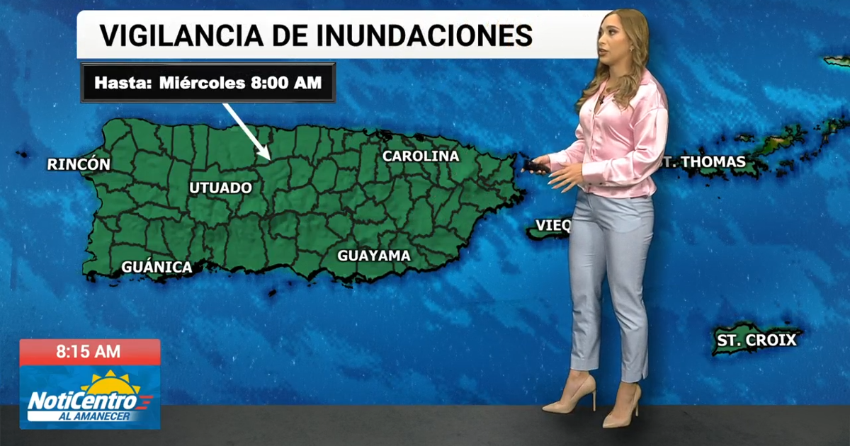Tu Tiempo: vigilancia de inundaciones por cercanía de un sistema frontal