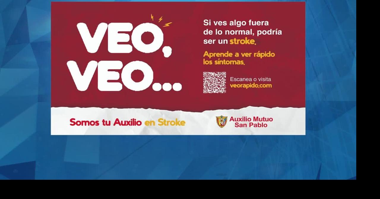 Hospital Auxilio Mutuo San Pablo lanza campaña "Veo, Veo..." en Día Mundial del Stroke