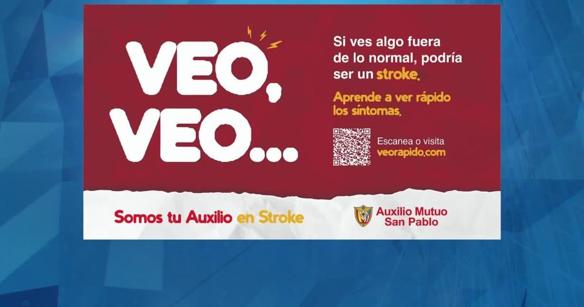 Hospital Auxilio Mutuo San Pablo lanza campaña "Veo, Veo..." en Día Mundial del Stroke