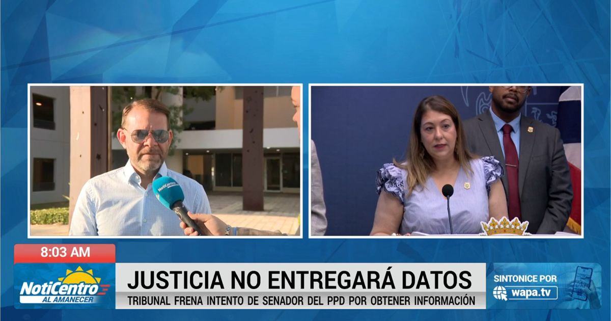Juez desestima demanda de senador del PPD contra secretaria de Justicia por casos archivados
