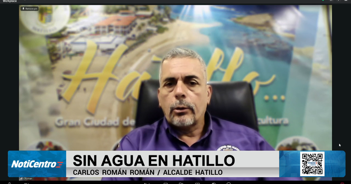 Municipio de Hatillo declara estado de emergencia tras falta de agua potable