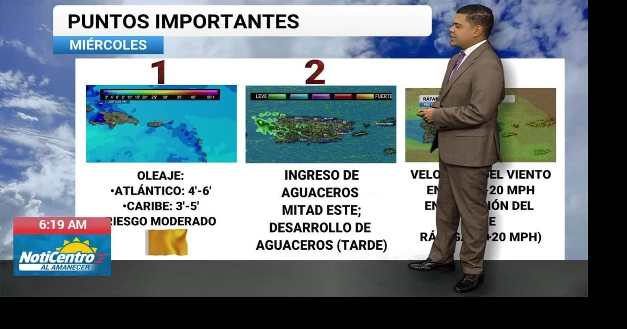 Tu Tiempo: humedad por encima de los normal provocará lluvias y tronadas
