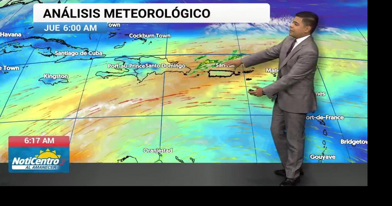 Tu Tiempo: tardes inestables y bastante calor de camino al fin de semana