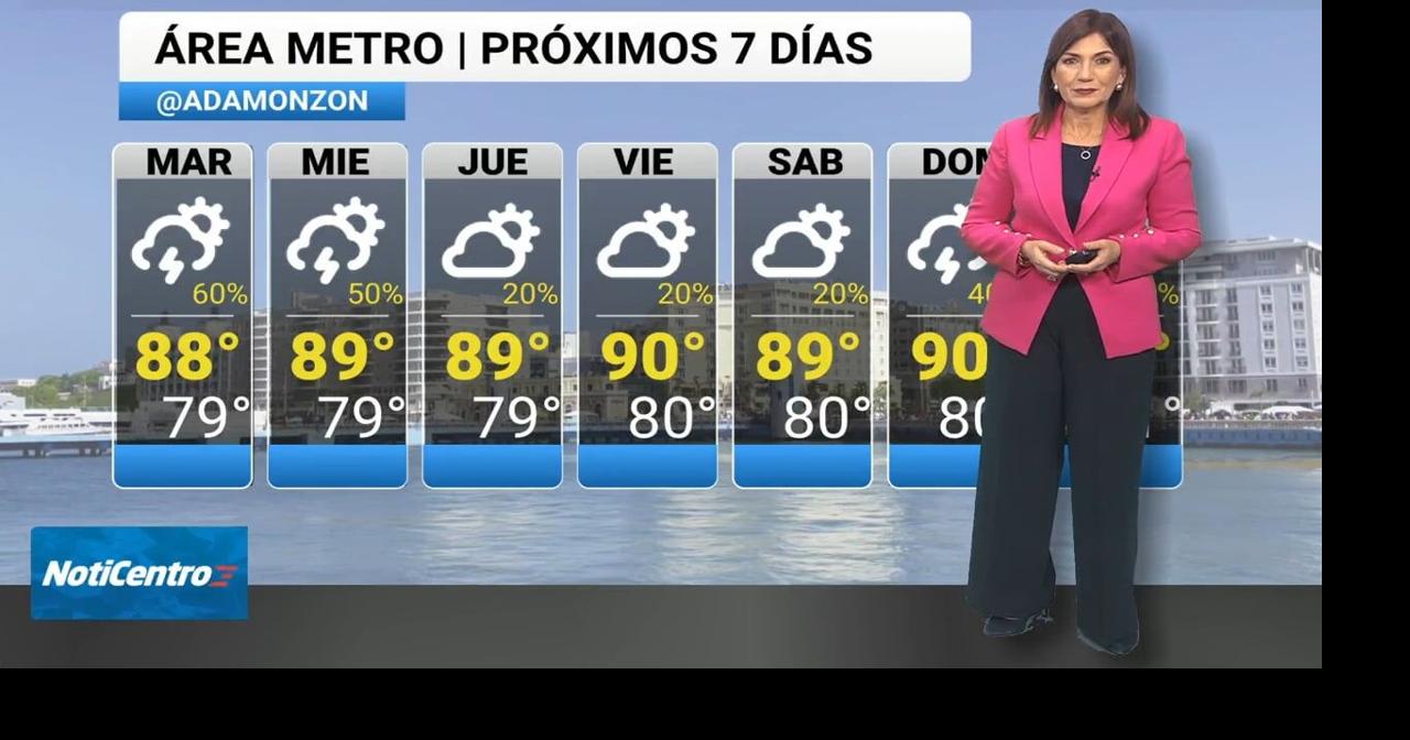 Poca probabilidad de lluvia en Puerto Rico durante las próximas dos semanas