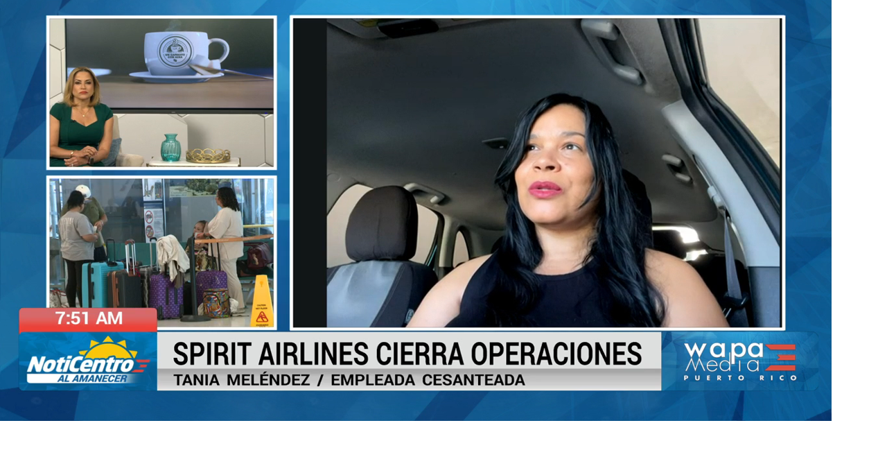 Exempleada de Spirit asegura que el cierre tomó por sorpresa a empleados en Puerto Rico