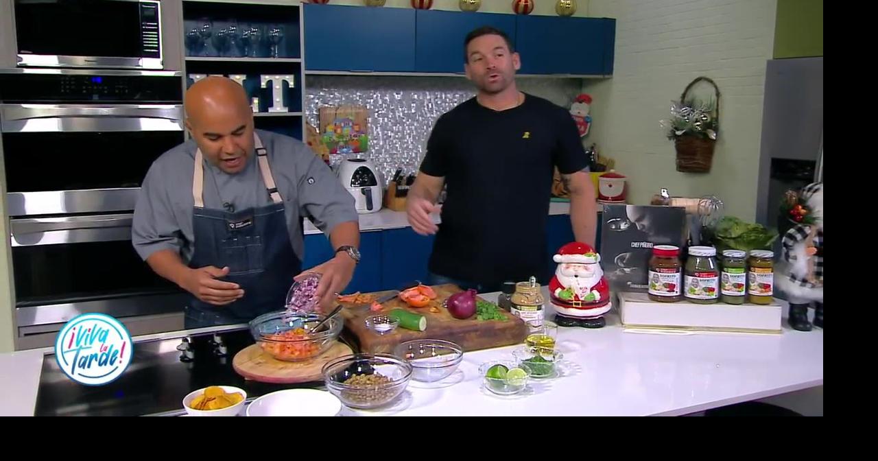 Receta: Pico de gallo navideño | Viva La Tarde | wapa.tv