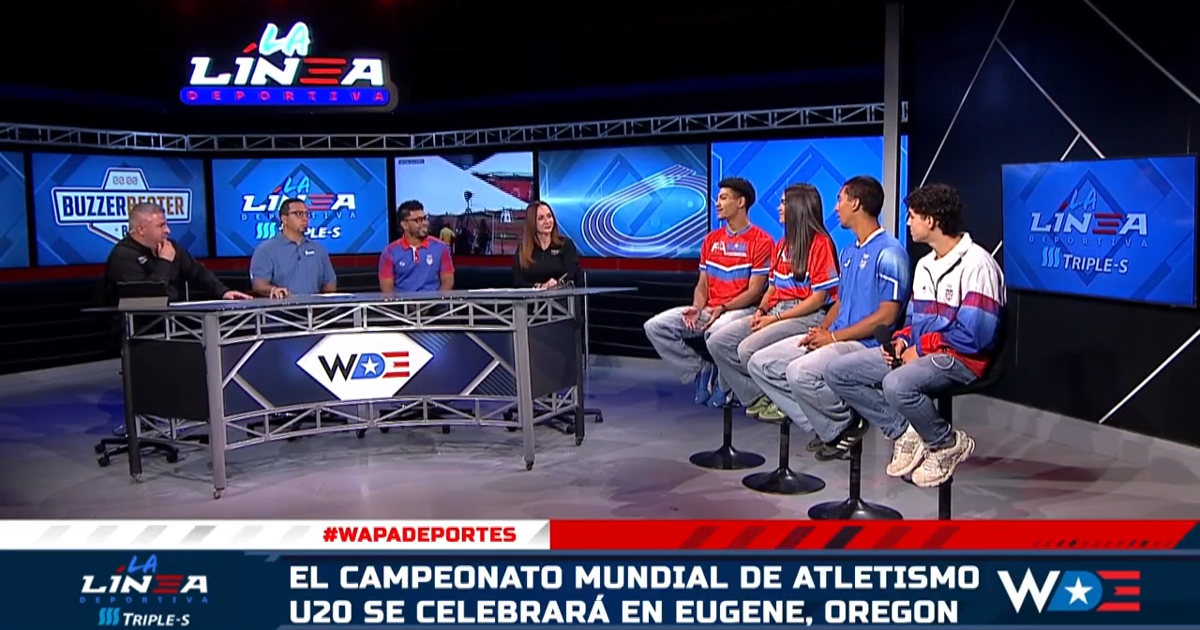 Puerto Rico listo para el Campeonato Mundial de Atletismo Sub 20 en Eugene, Oregón