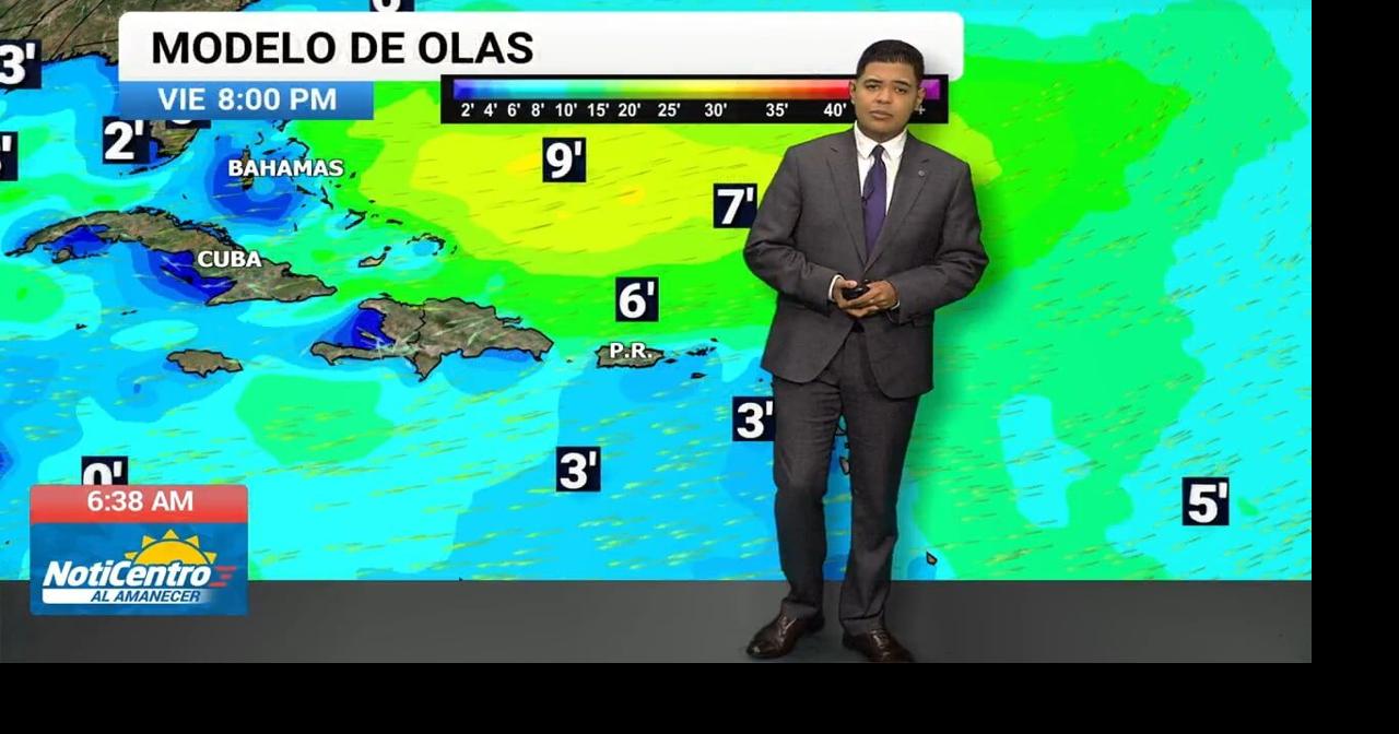 Tu Tiempo: posibles olas de hasta 14 pies para este Miércoles Santo