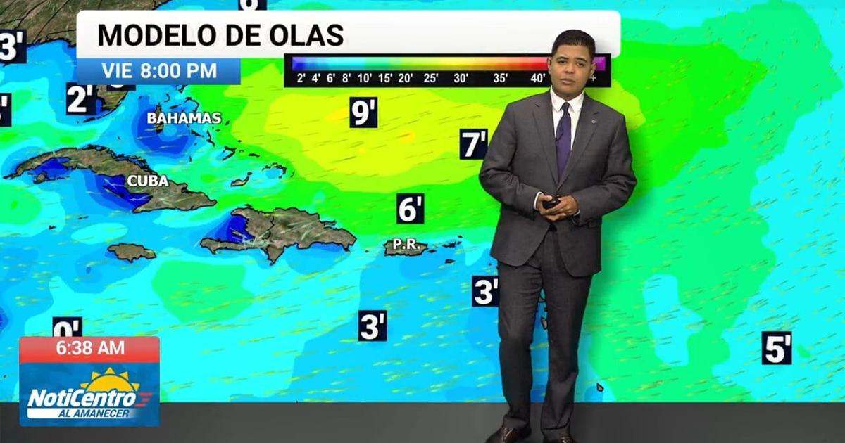 Tu Tiempo: posibles olas de hasta 14 pies para este Miércoles Santo