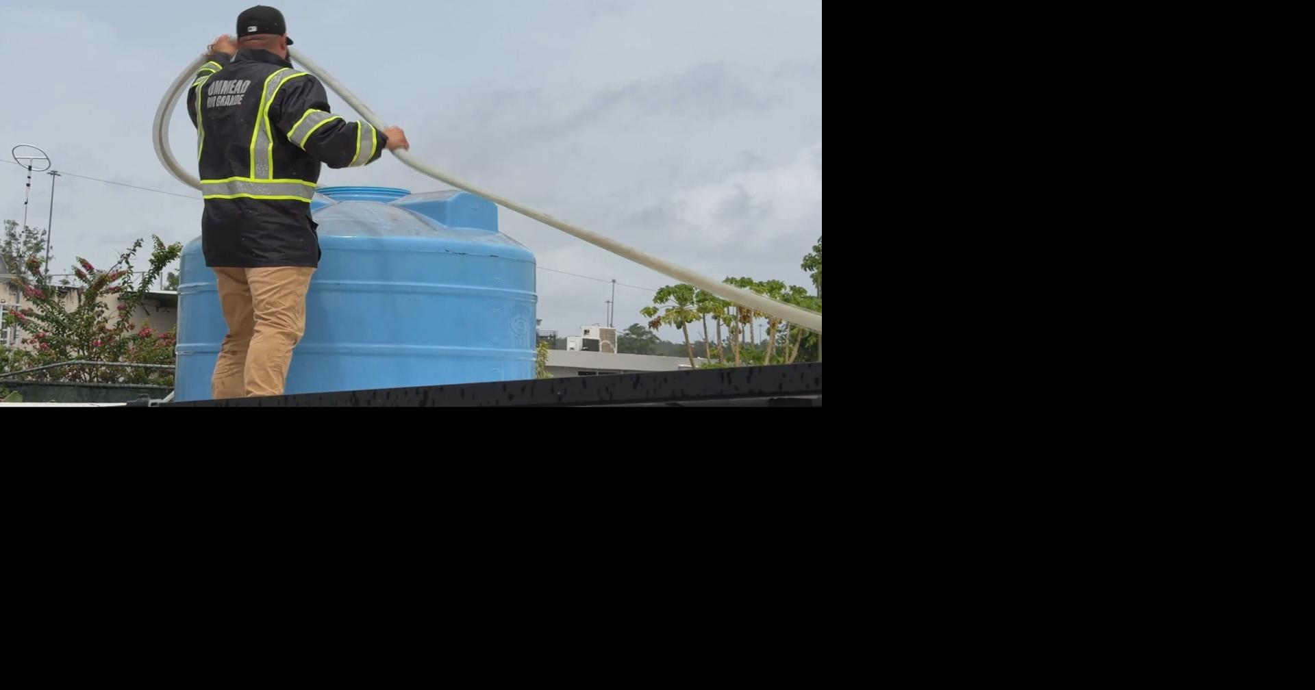 Río Grande se prepara con oasis y camiones cisterna ante racionamiento de agua