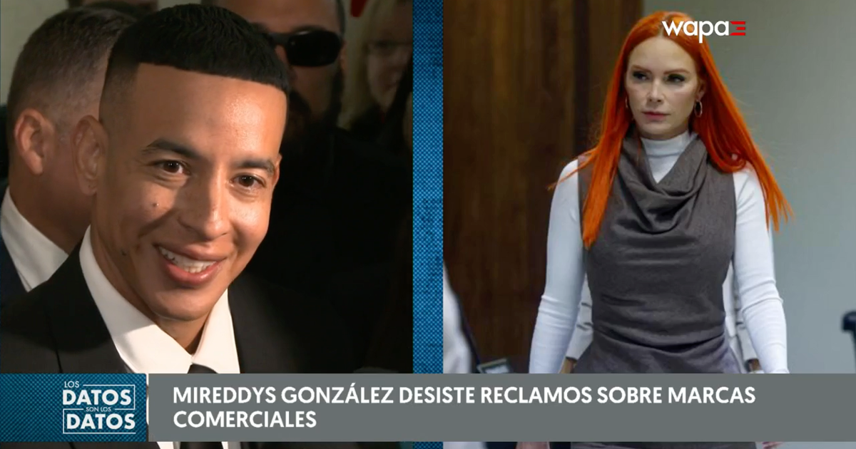Daddy Yankee y Mireddys González alcanzan nuevo acuerdo sobre marcas comerciales