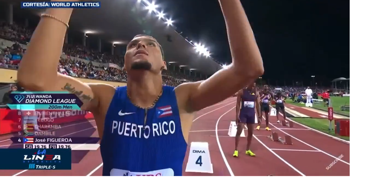 José Figueroa clasifica a final de la Liga Diamante y hace historia por Puerto Rico