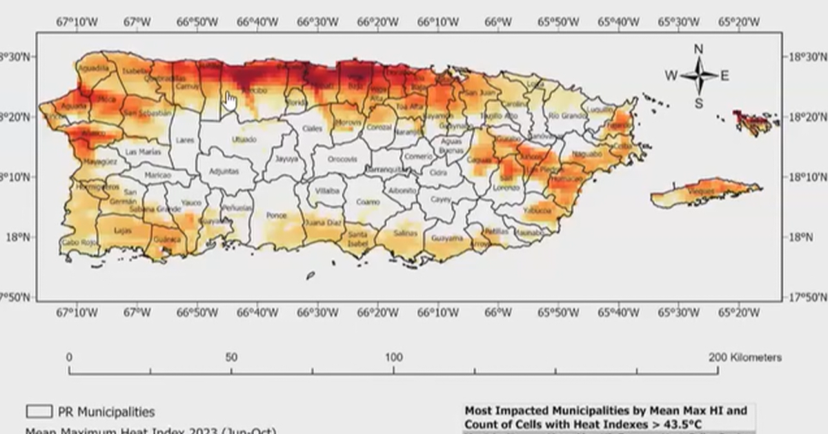 Estudio revela que municipios del norte de Puerto Rico son más vulnerables al calor extremo