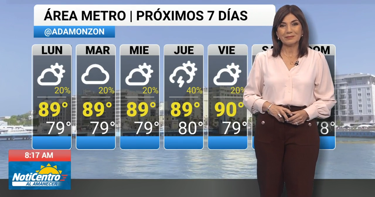Polvo del Sahara mantiene calidad del aire en nivel moderado en Puerto Rico