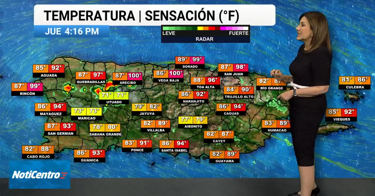 Tu Tiempo: calurosas la temperaturas por sistema de alta presión