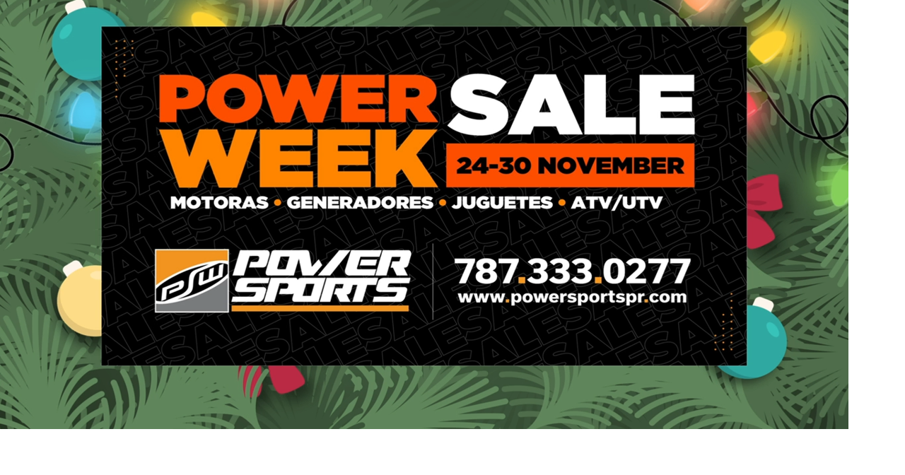 Aprovecha el Power Week Sale de Power Sports | Negocios | wapa.tv