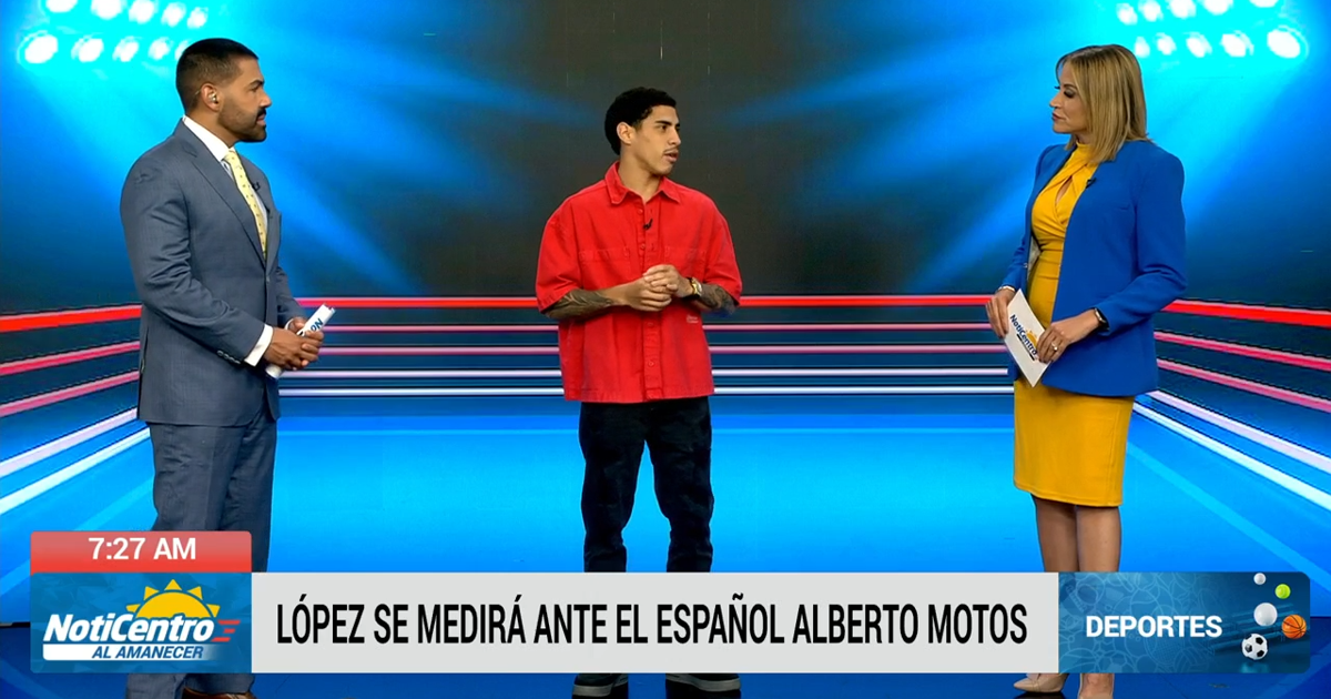 Juanmita López enfrentará al español Alberto Motos el 27 de junio en el Barclays Center