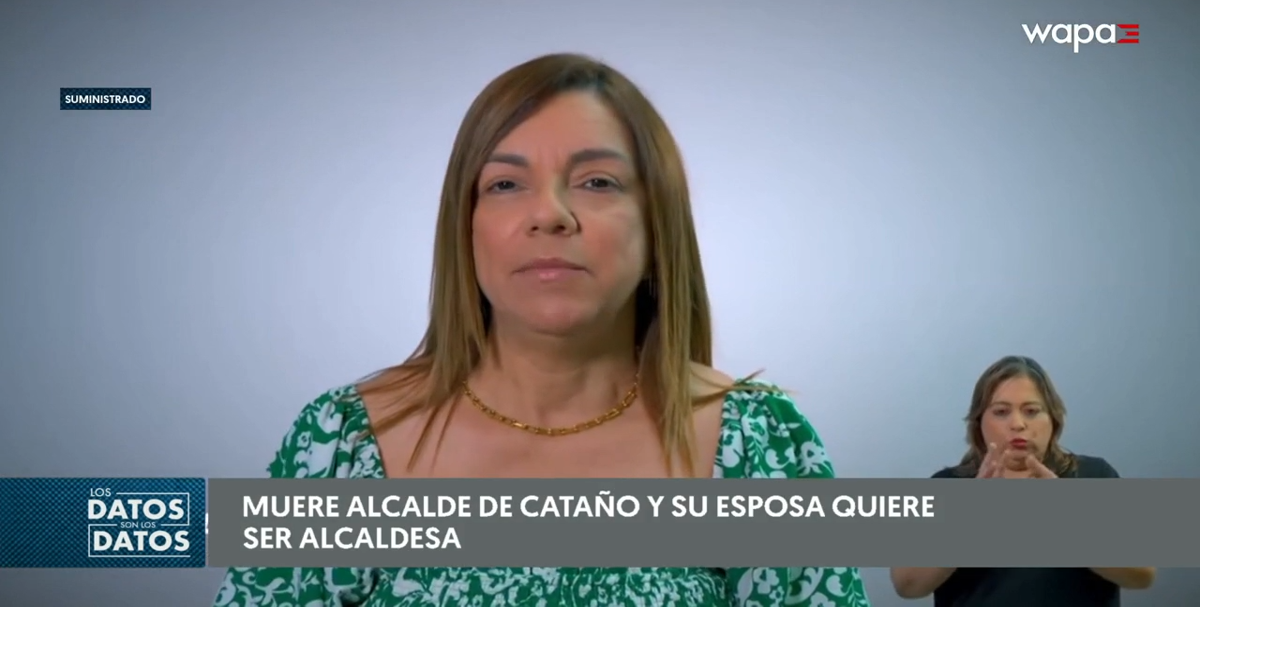 Viuda del alcalde de Cataño Julio Alicea Vasallo anuncia aspiración a la alcaldía