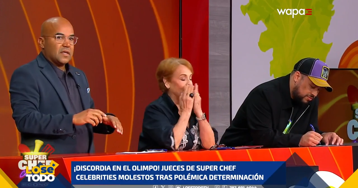 Polémica en Super Chef Celebrities tras decisión de los jueces sobre la primera semifinalista