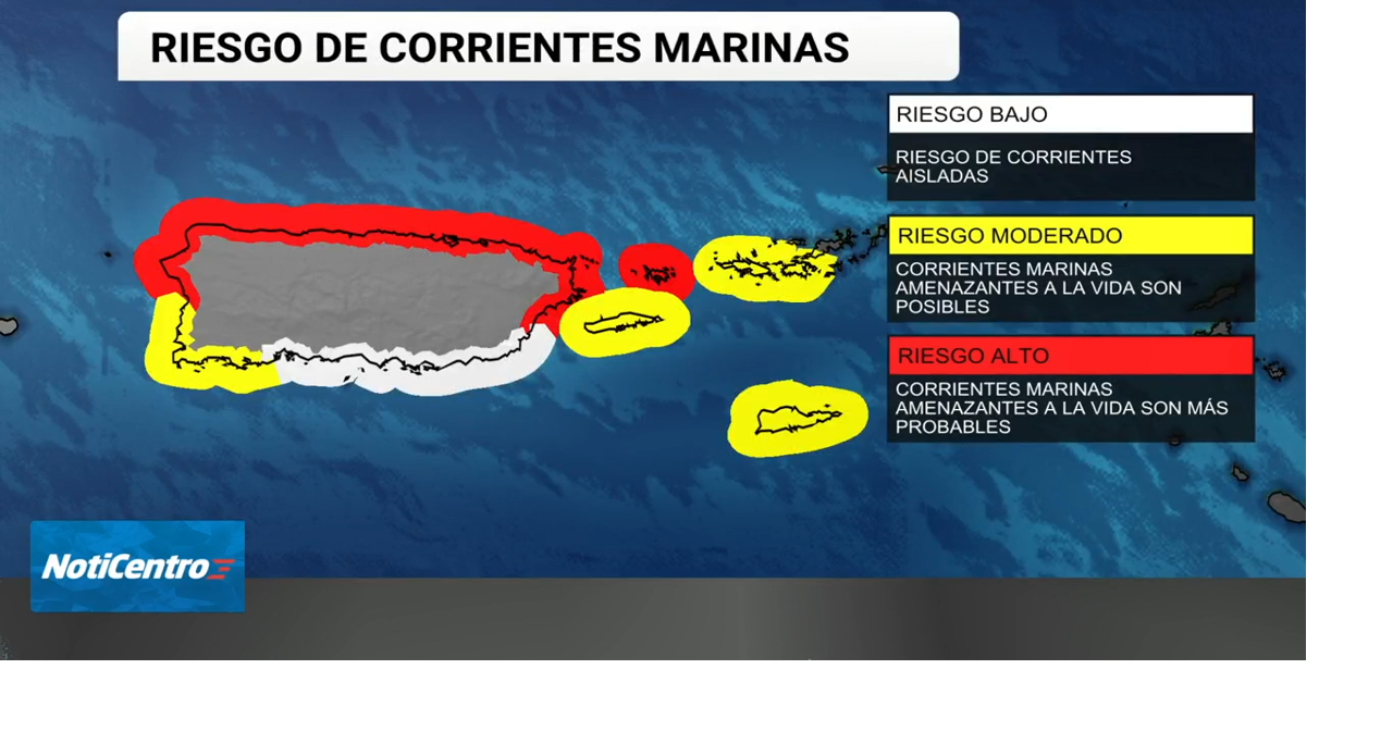 Advertencia de resacas fuertes en playas del Atlántico y récord de temperatura en San Juan