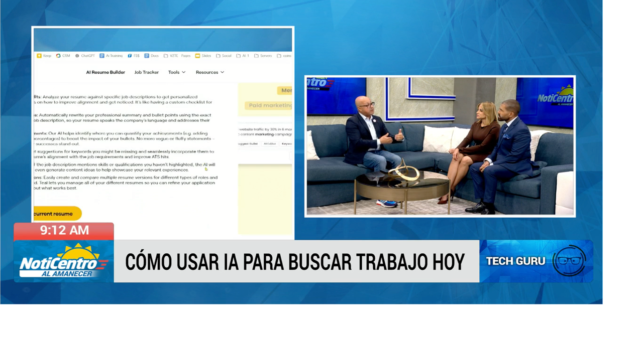 Tech Guru: ¿cómo utilizar la inteligencia artificial para buscar trabajo?