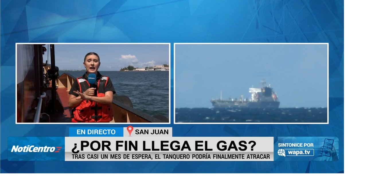 Tanquero Amur River inicia maniobras para entrar a la bahía de San Juan