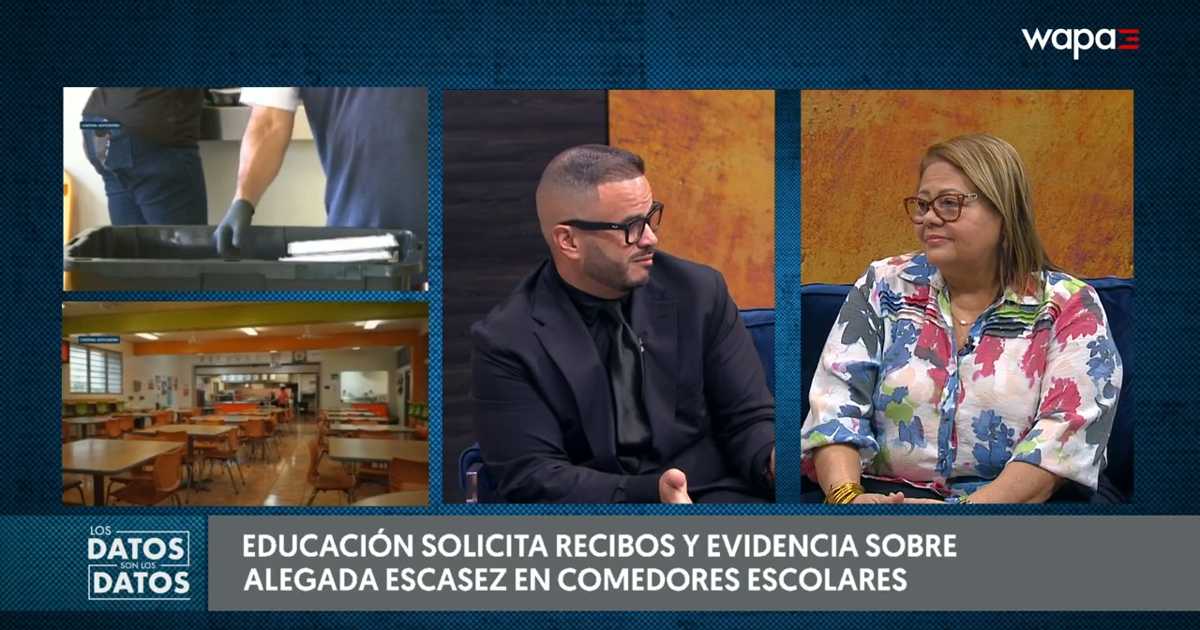 Empleados de comedores escolares piden resolver escasez de alimentos para proteger a estudiantes