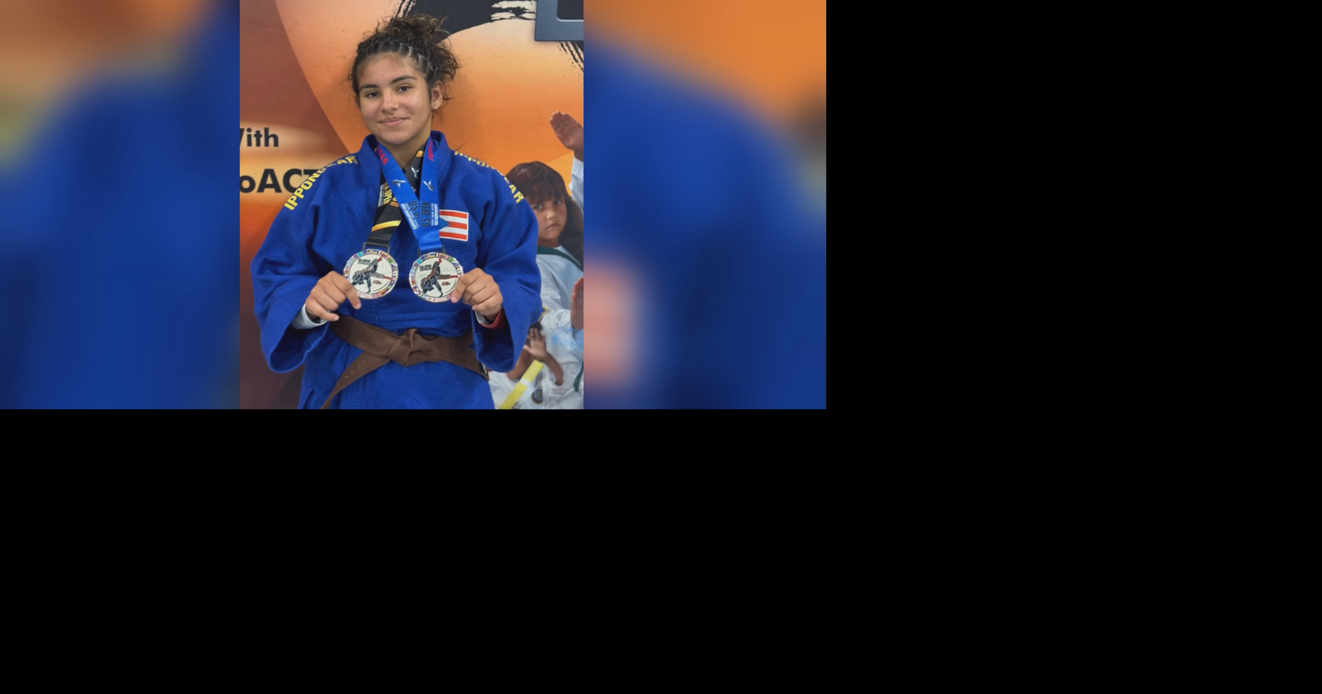 Judoca puertorriqueña de 13 años gana dos medallas de plata en el US Open 2026