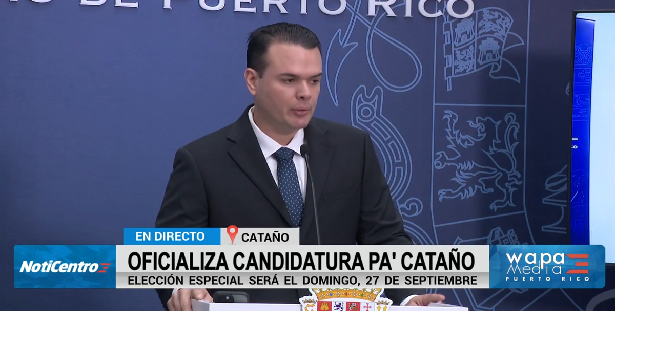 Torres Montalvo oficializa candidatura a alcaldía de Cataño y enfrenta querella ante Ética