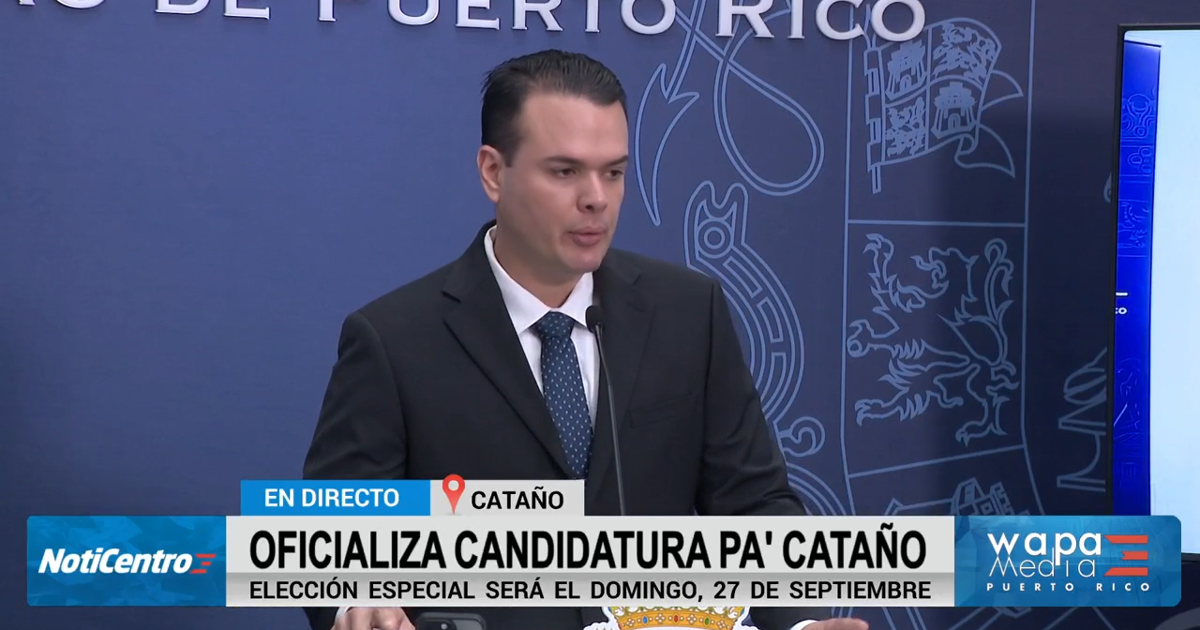 Torres Montalvo oficializa candidatura a alcaldía de Cataño y enfrenta querella ante Ética