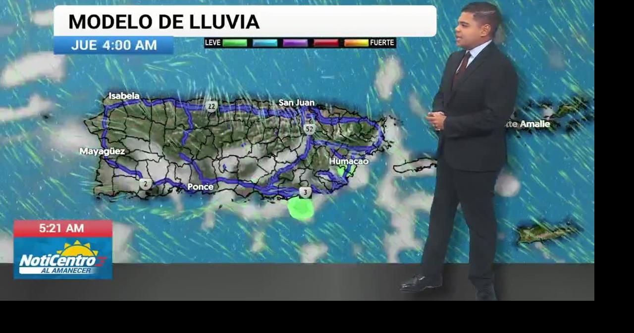 Masa de aire seco domina el Caribe; temperaturas superarán los 80°F este miércoles