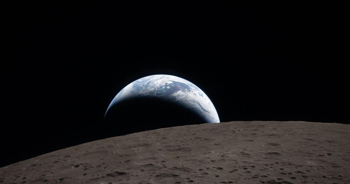 NASA publica primera foto de la Tierra desde la cara oculta de la Luna
