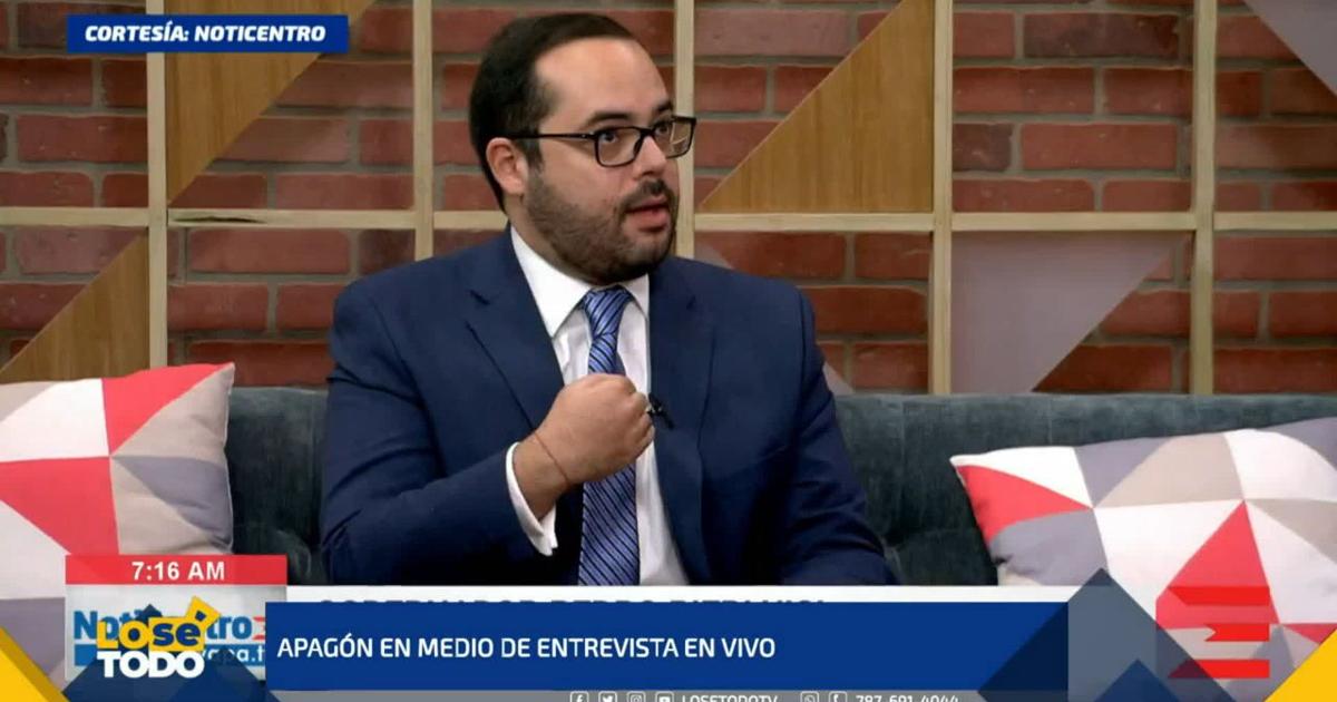 Noticentro Wapa Noticias De Hoy En Vivo Apagón en medio de entrevista en vivo en NotiCentro | Lo Sé Todo | wapa.tv