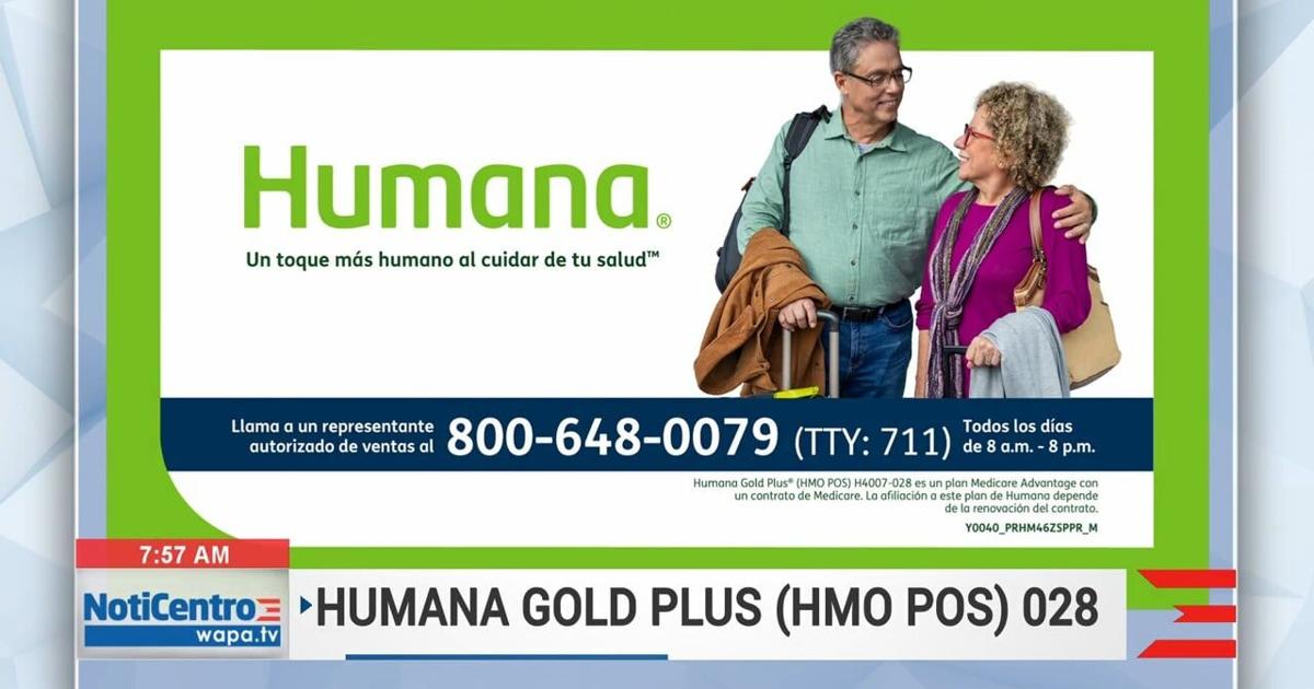 Humana Gold Plus presenta lo nuevo para el 2024 Negocios wapa.tv