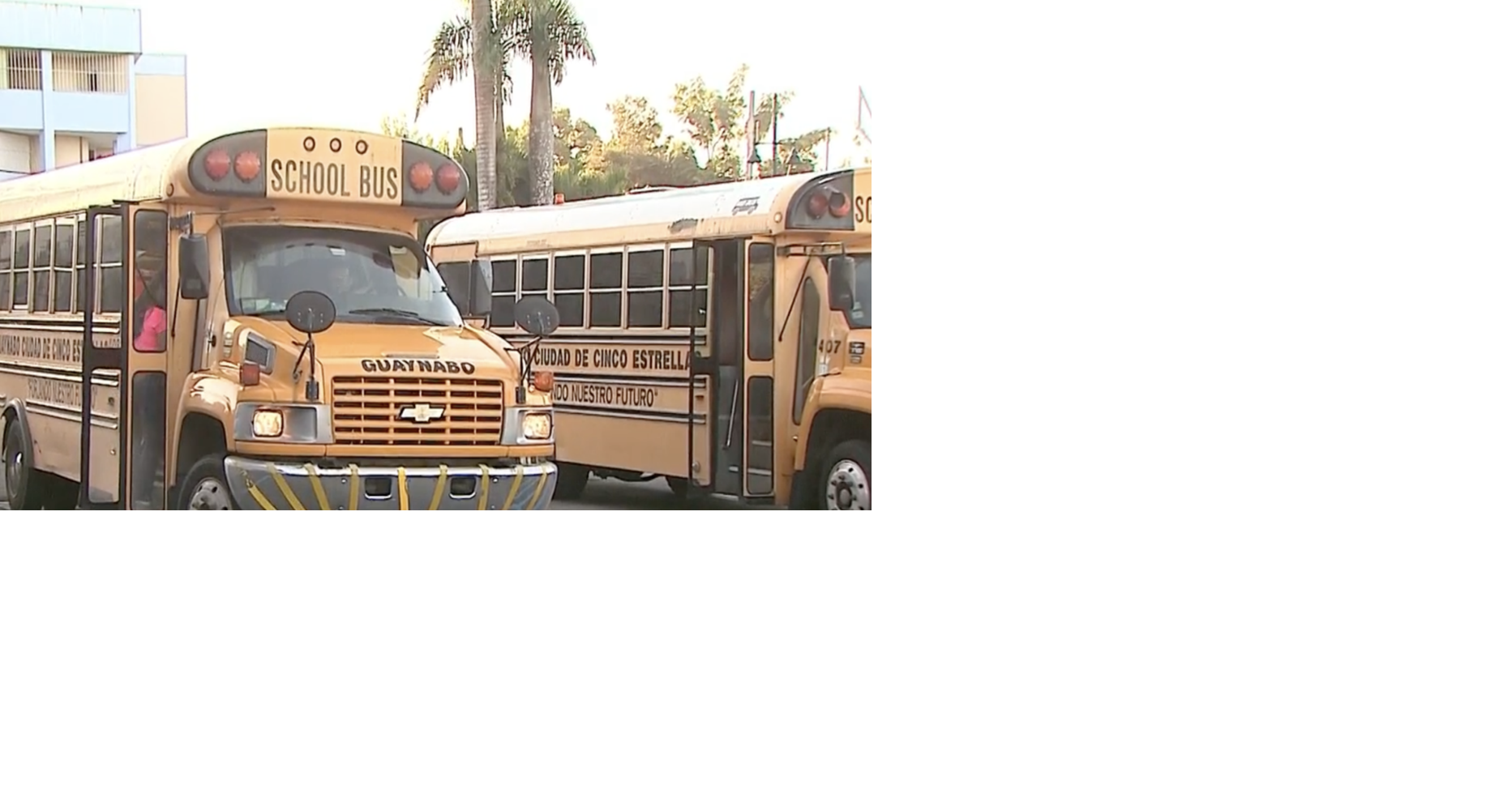Transportistas escolares amenazan paro el 6 de agosto por deuda de $17 millones del DE