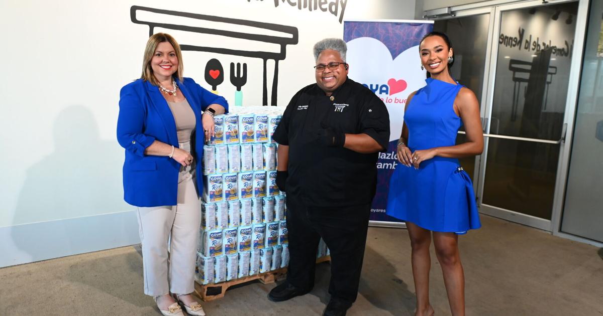 Goya celebra su 90 aniversario con donación de alimentos en Puerto Rico