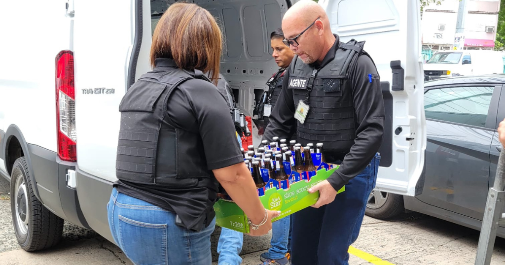 Hacienda impone $30,400 en multas a negocios de Hato Rey por reventa ilegal de alcohol y cigarrillos