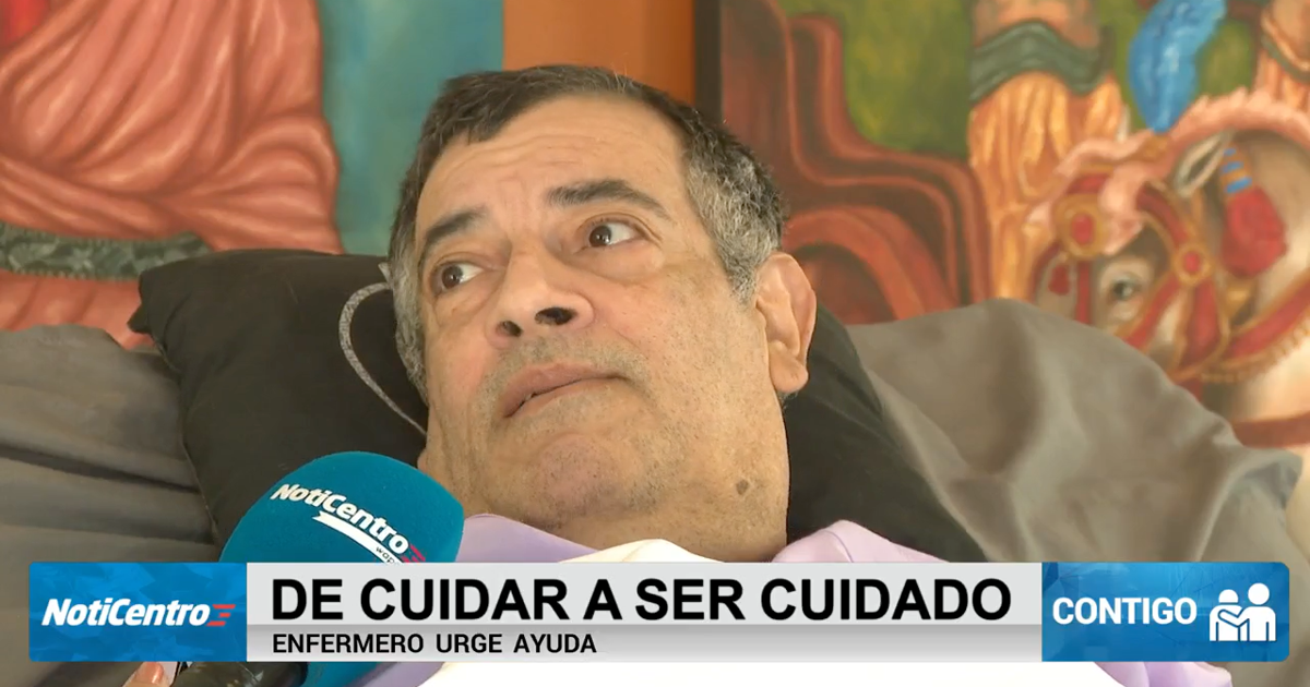 De cuidar a ser cuidado: enfermero urge ayuda tras perder movilidad