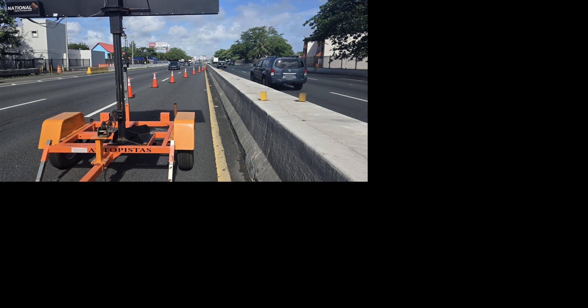 Cerrarán marginal de la Baldorioty para continuar trabajos en el pavimento