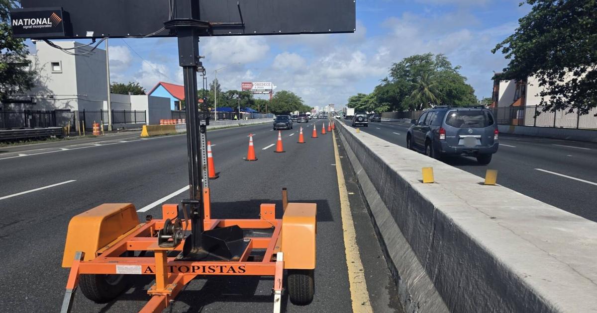 Cerrarán marginal de la Baldorioty para continuar trabajos en el pavimento