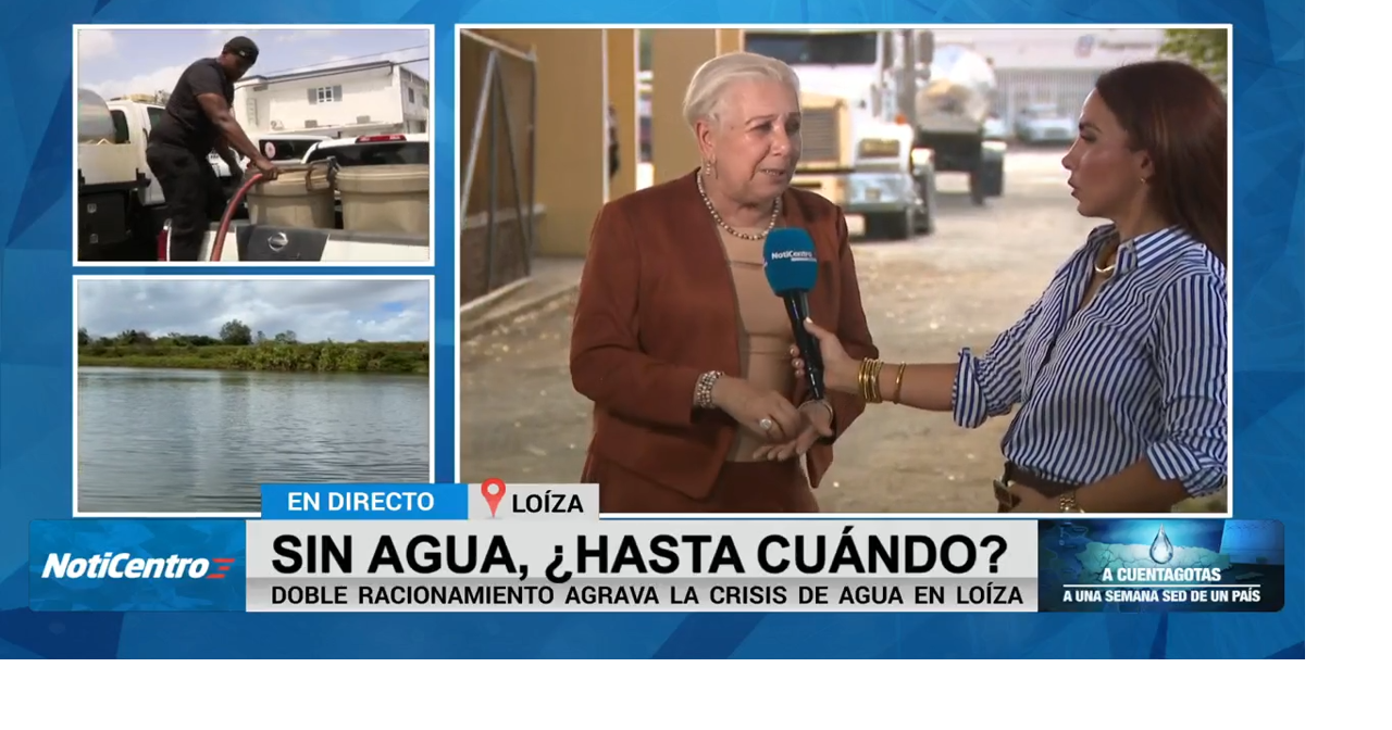 Alcaldesa de Loíza denuncia 14 días sin agua en cuatro sectores y exige renuncia de jefe de AAA