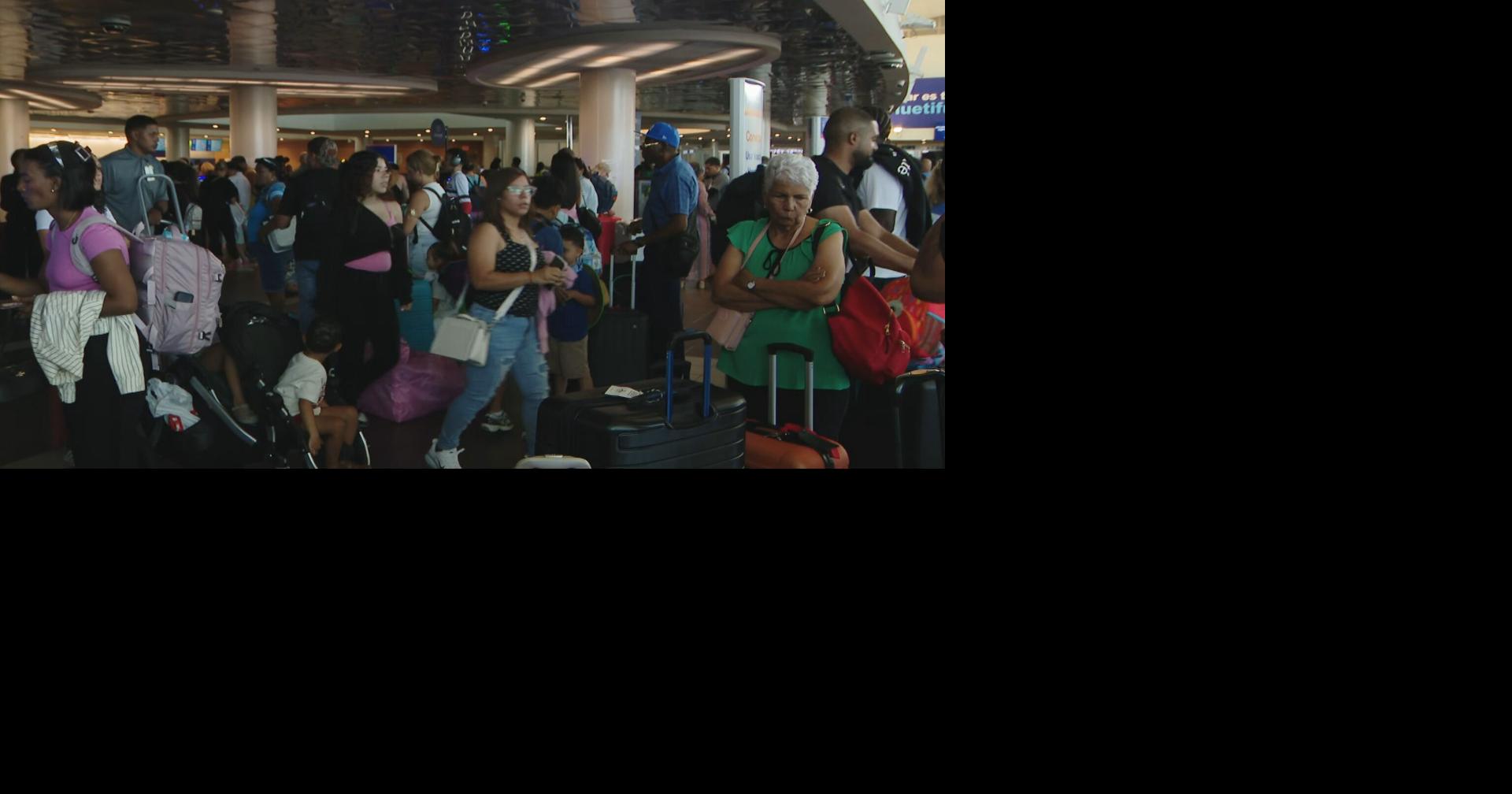 Suman 20 vuelos cancelados hacia EE.UU. este lunes afectando a 3,100 pasajeros